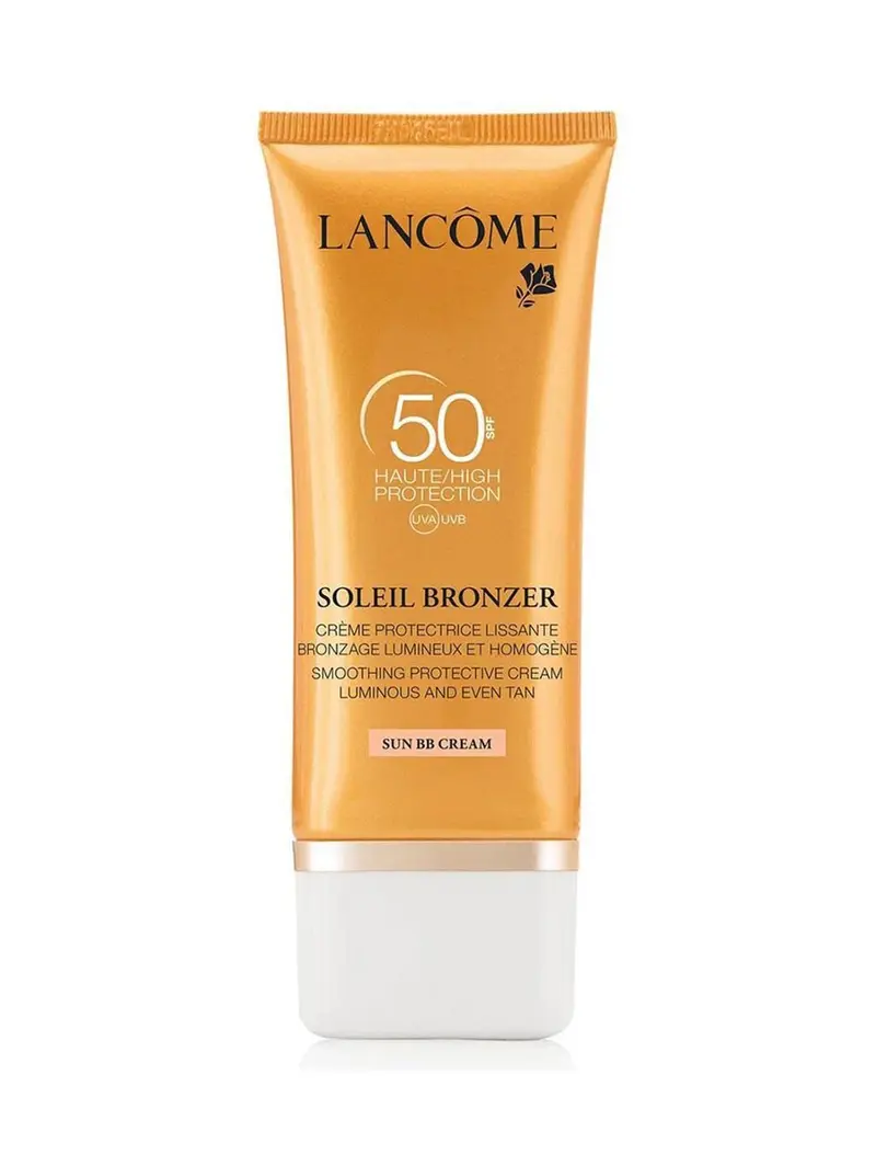 Lancôme Soleil BB Crème Solaire SPF 50 Teint Parfait Uniforme Bronzage Durable Éclat Radieux