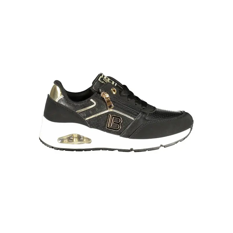 Laura Biagiotti Black Polyester Women Sneaker