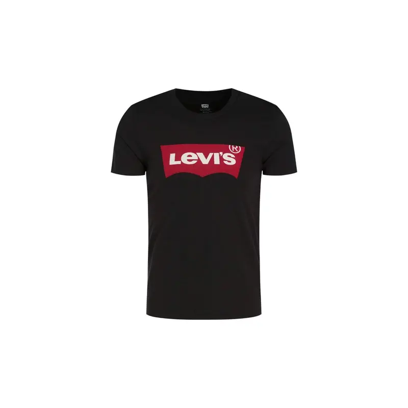Levi's Black Cotton T-Shirt