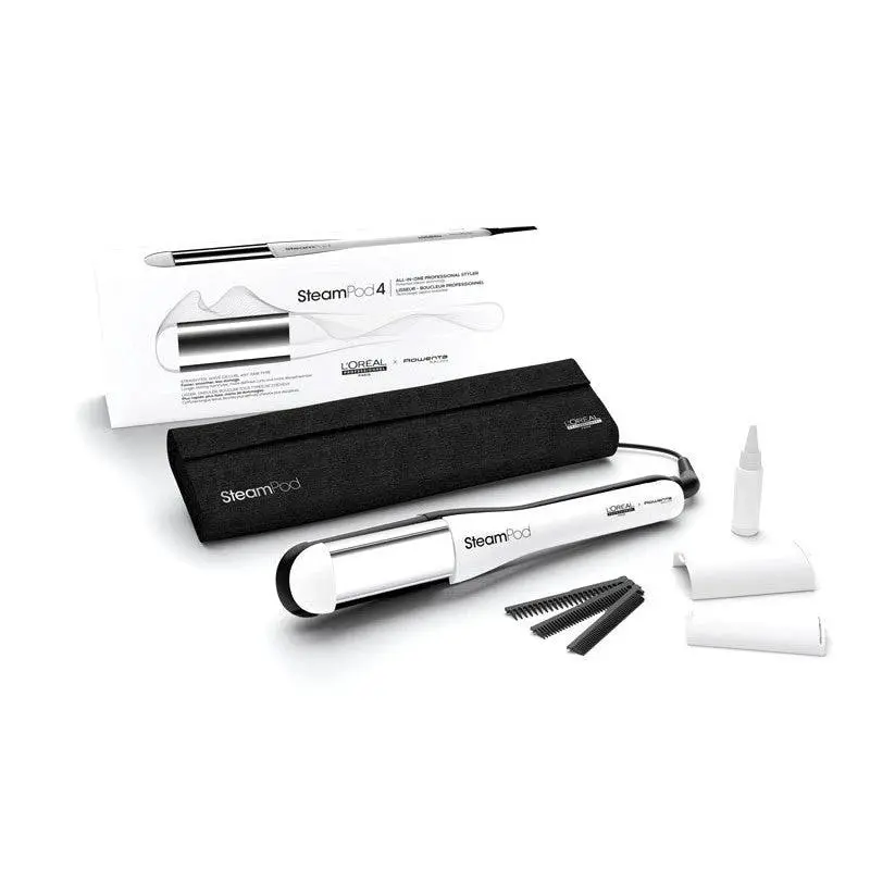 Lisseur à Vapeur Professionnel L'Oréal SteamPod 4.0 All-in-One – 95% Moins de Dégâts | HBPS Beauty