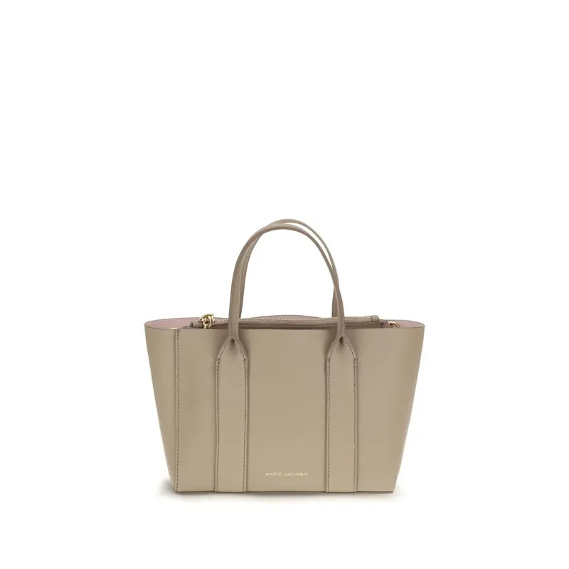 Marc Jacobs Beige Calf Leather Bos Taurus Shoulder Bag
