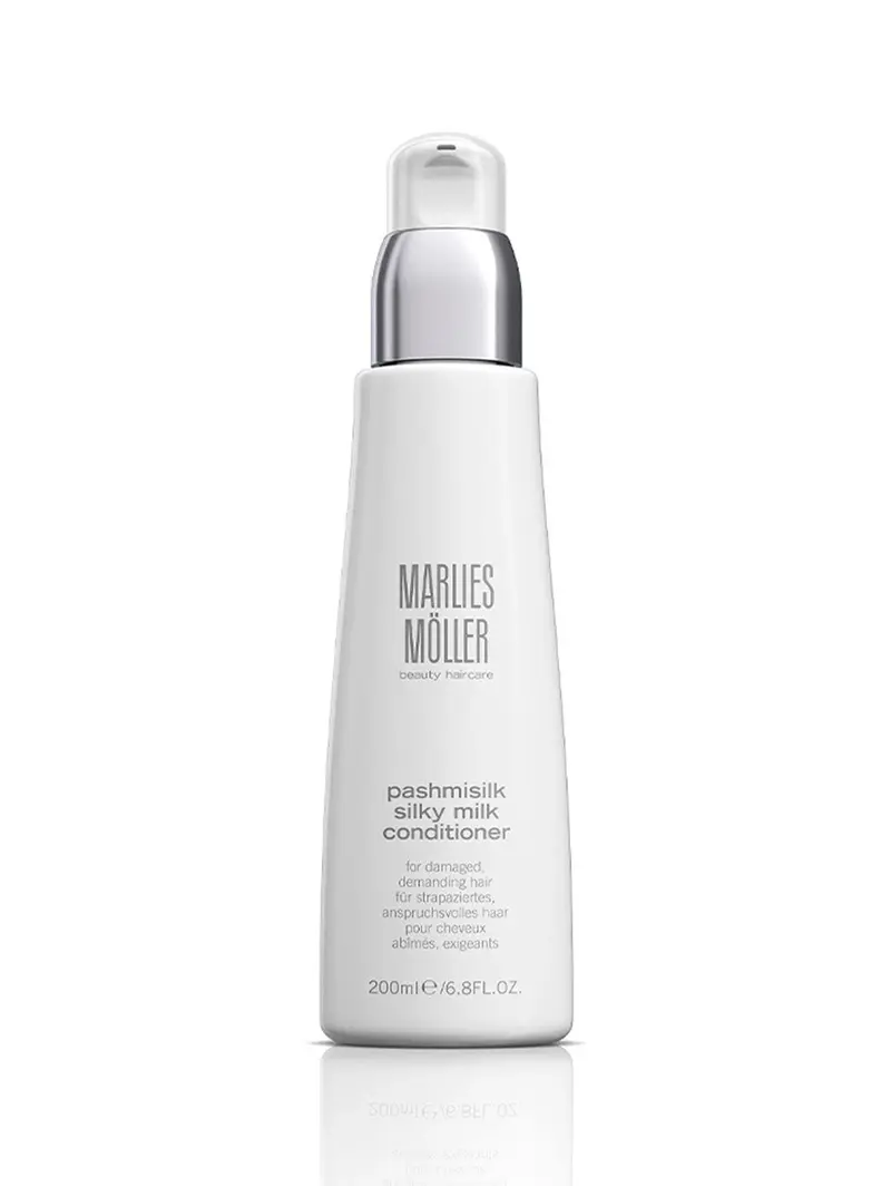 Marlies Möller Silky Condition Milk Lait Soyeux Pour Cheveux Sophistiqués Avec Complexe Pashmina Soie