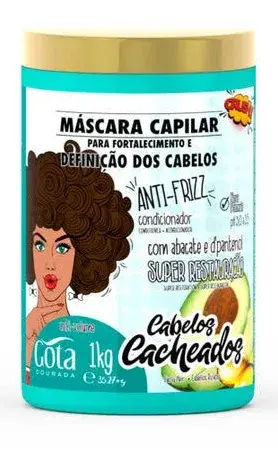 Mascarilla Anti Frizz Gota Dourada