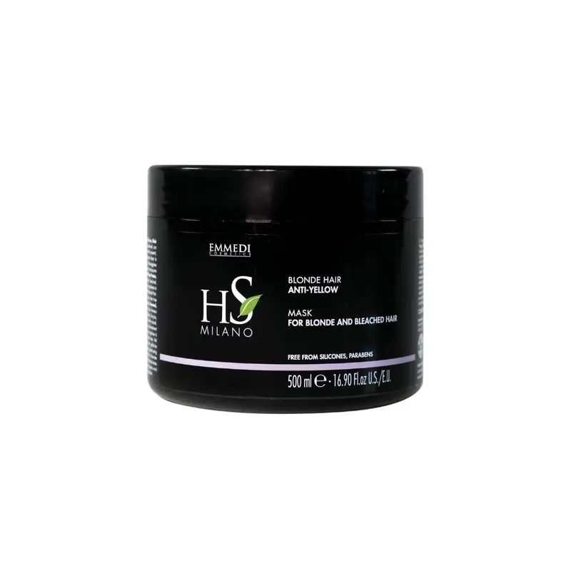 Mascarilla cabello rubio y decolorado Hs Milano 500 ml