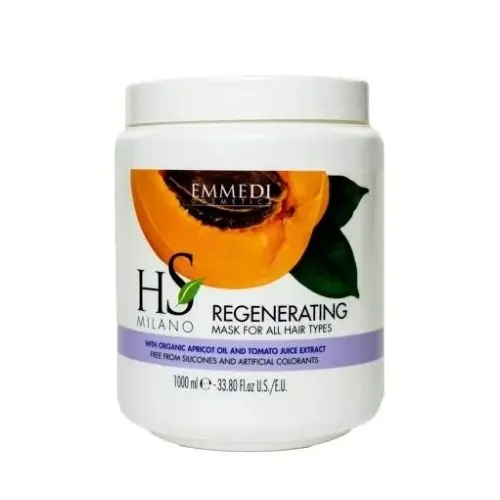 Mascarilla Regenerante todo tipo cabellos Hs Milano 1.000ml