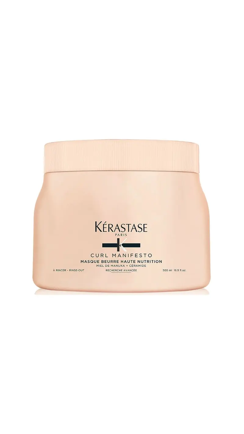Masque Kérastase Curl Manifesto – Miel de Manuka & Céramide, Cheveux Bouclés 500ml | HBPS Beauty
