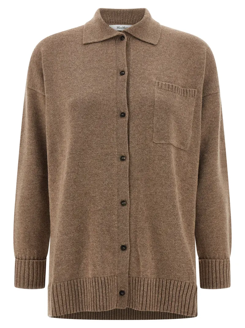 Max Mara Brown Cashmere Cardigan