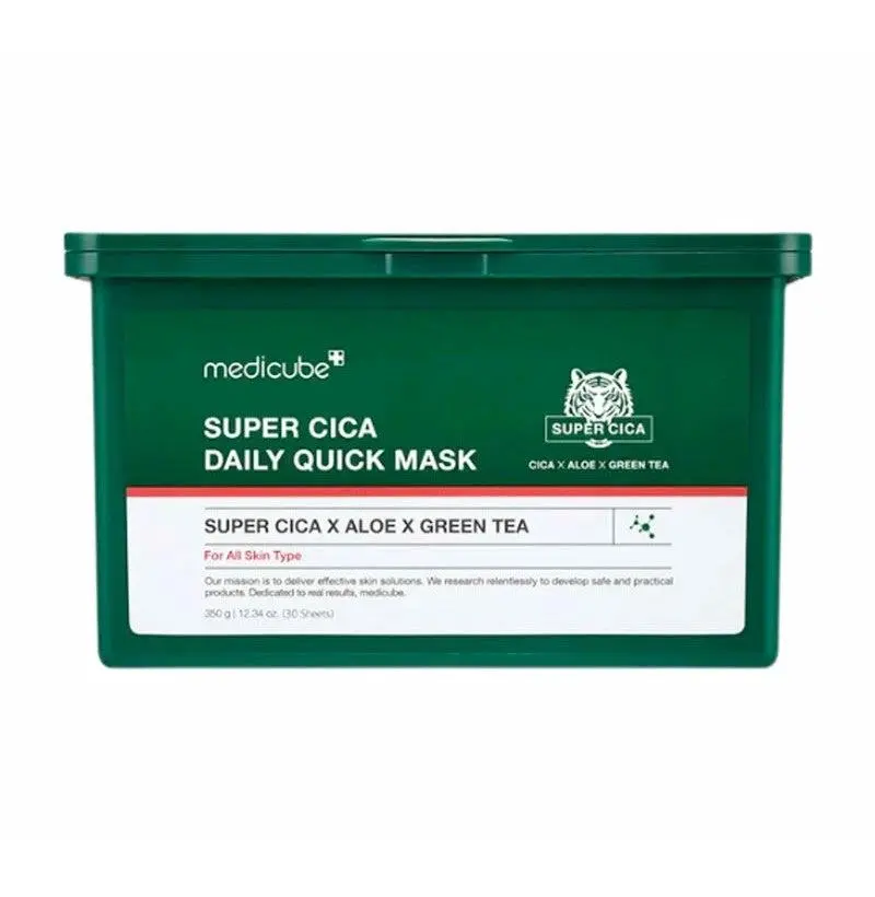 Medicube - Masque express quotidien SUPER CICA 30 unités
