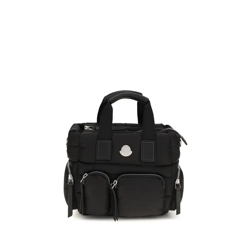Moncler Black Nylon Handbag