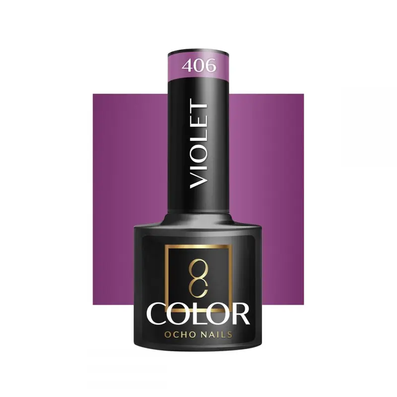 Ocho Nails esmalte semipermanente 406 violet