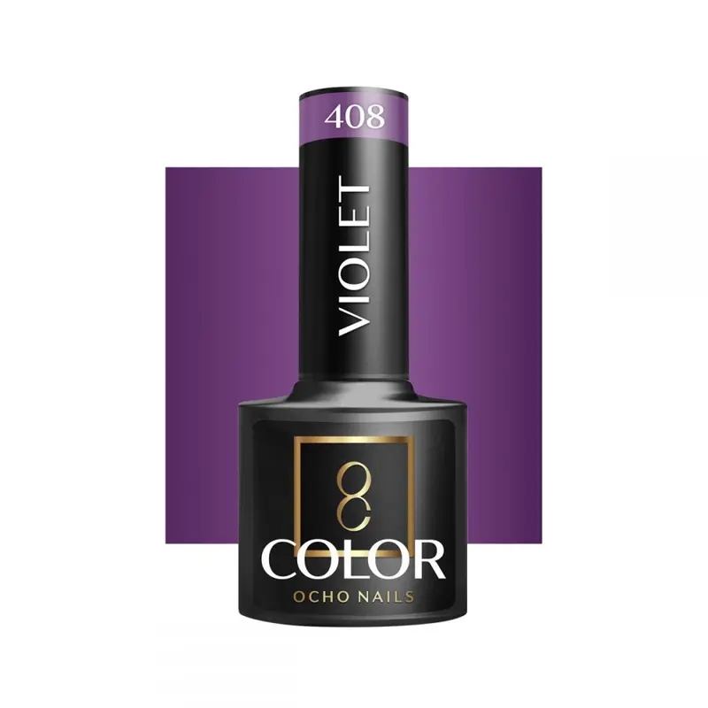 Ocho Nails esmalte semipermanente 408 violet