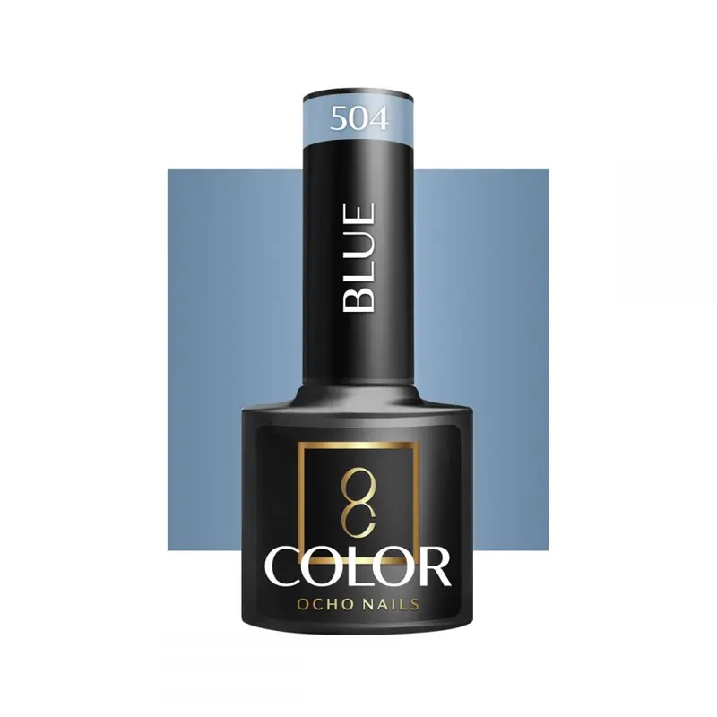 Ocho Nails esmalte semipermanente 504 blue