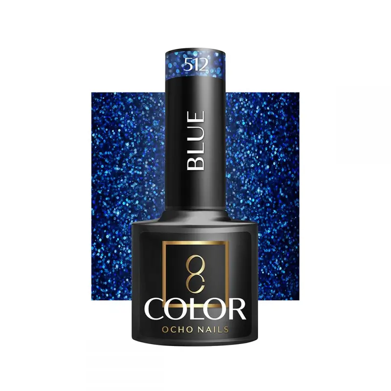 Ocho Nails esmalte semipermanente 512 blue