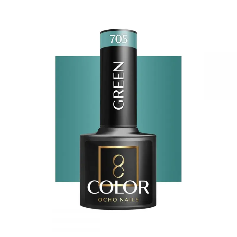 Ocho Nails esmalte semipermanente 705 green