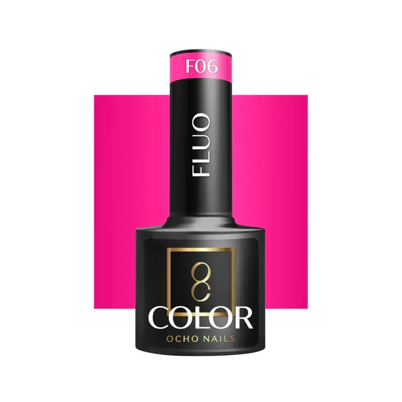 Ocho Nails esmalte semipermanente F06 fluo