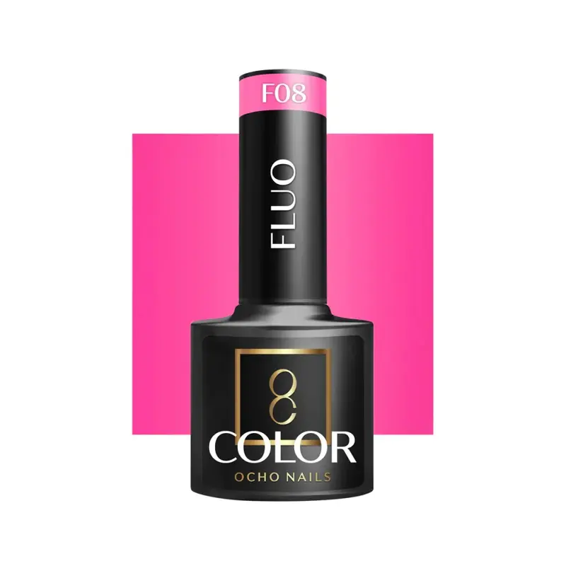 Ocho Nails esmalte semipermanente F08 fluo