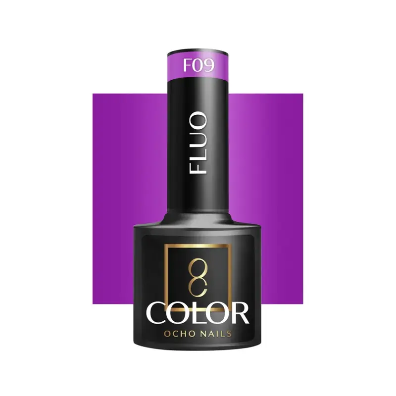 Ocho Nails esmalte semipermanente F09 fluo