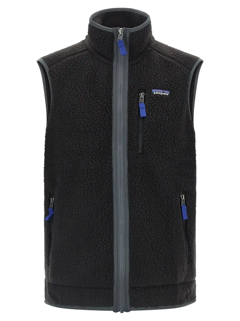 PATAGONIA Black Polyester Sleeveless Jacket