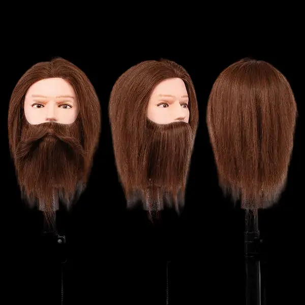 PB Maniquí para practicar barbería / peluquería
