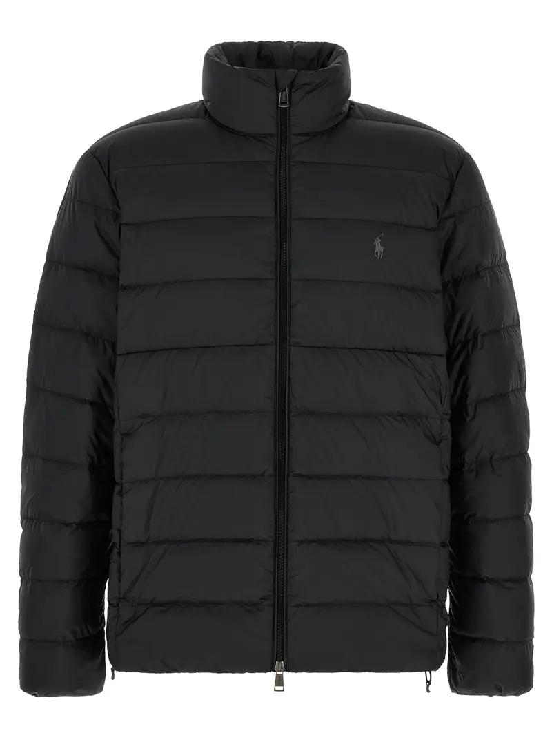 Polo Ralph Lauren Black Polyester Full-Length Jacket