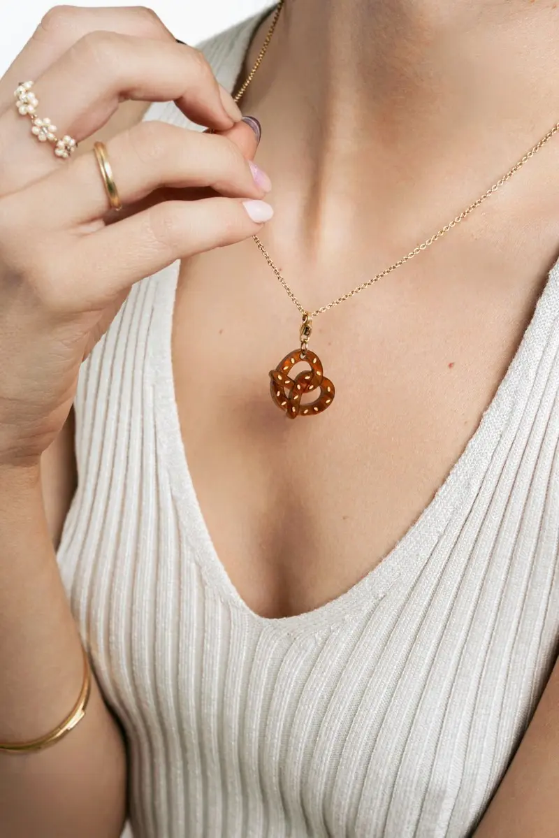 Pretzel Charm