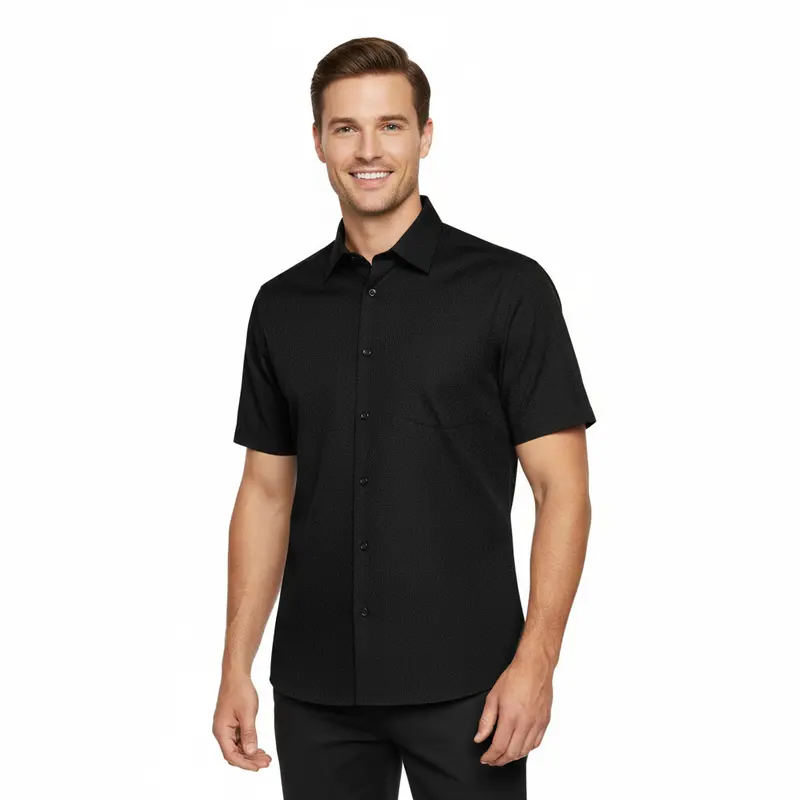 Ref.926141 Camisa caballero manga corta Delon