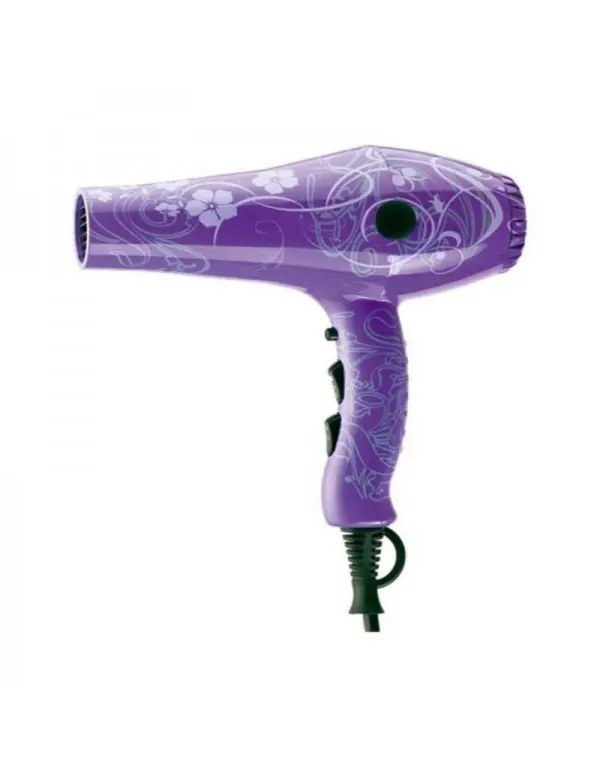 Secador AlbiPro 2000W Color Morado con Flores