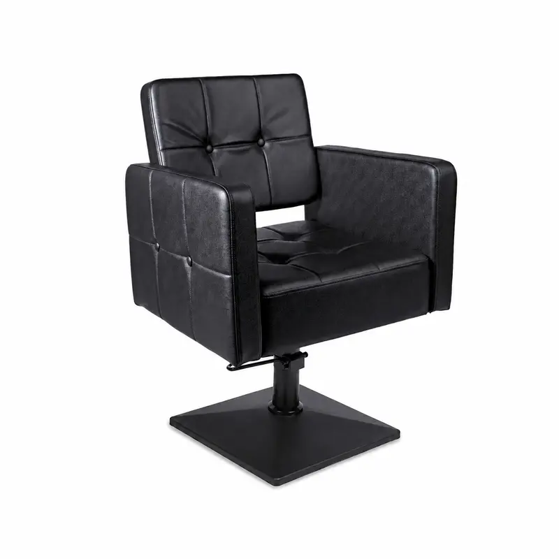 Silla de Peluquería AROA – Base Cuadrada Hidráulica