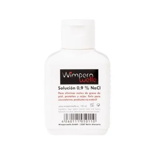 Solución limpiadora de pestañas y cejas Wimperwelle