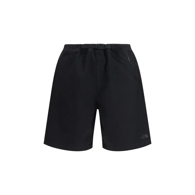 The North Face Black Cotton Bermuda Shorts