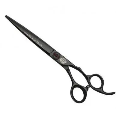 Tijera Corte Captain Cook 7" Black Pearl con estuche