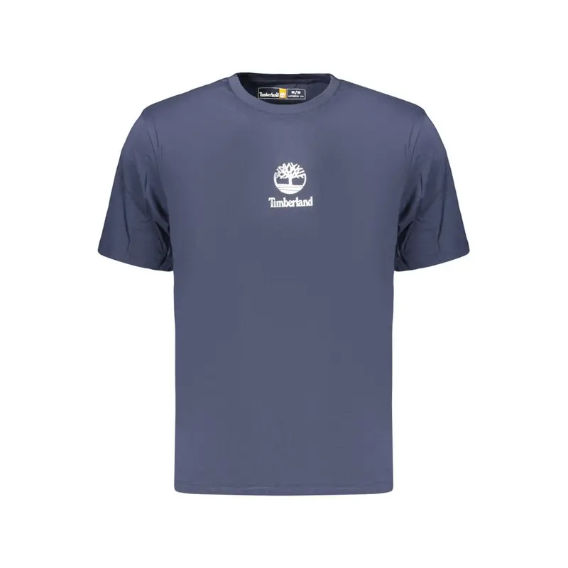 Timberland Blue Cotton Men's T-Shirt