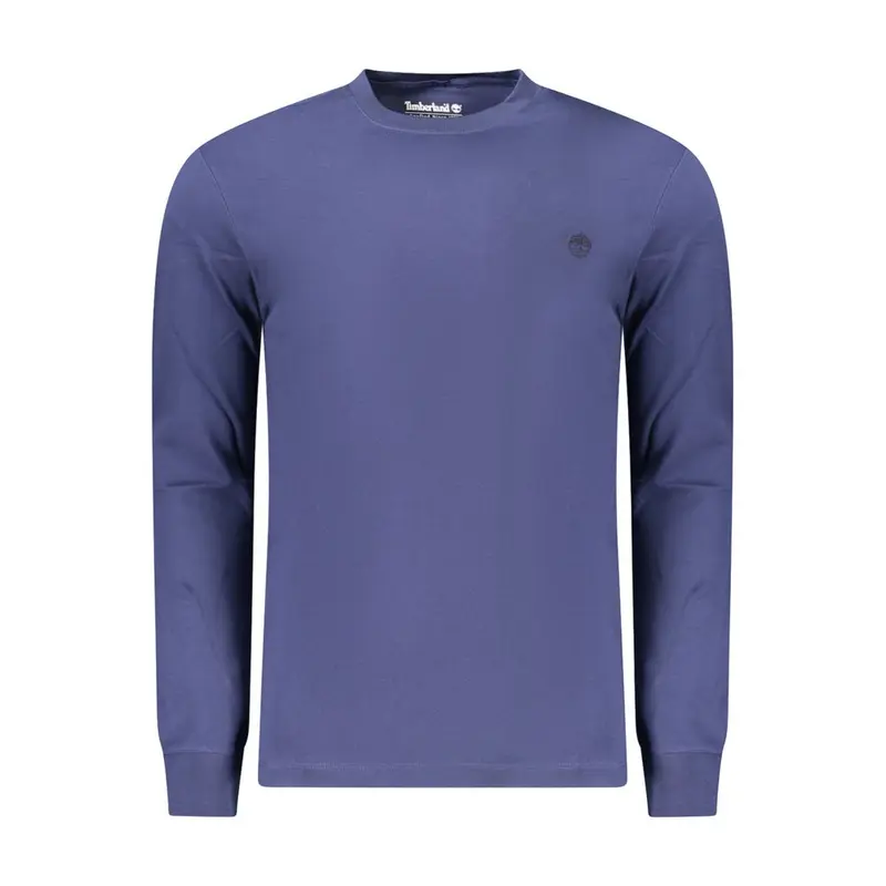 Timberland Blue Cotton Mens Tshirt