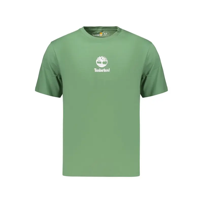 Timberland Green Cotton Men's T-Shirt