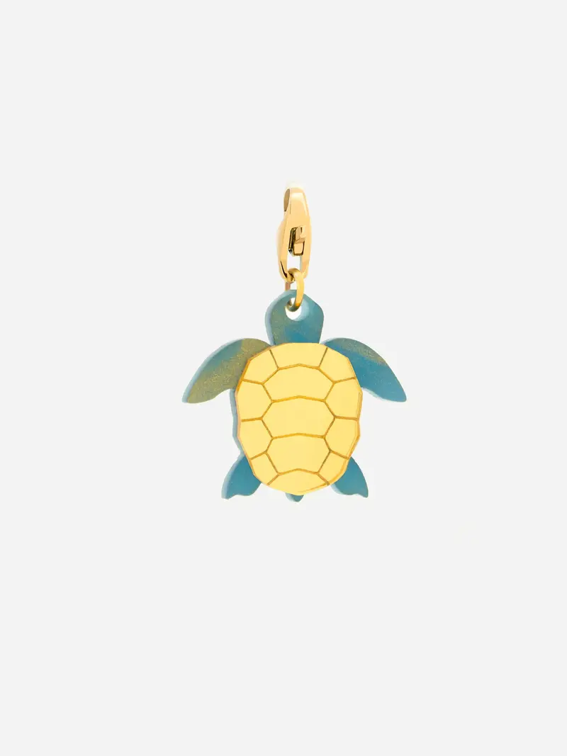 Tortuguita Aguamarina Charm