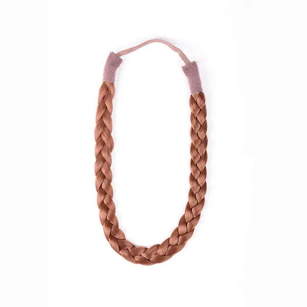 Trenza Mediana Mod 30 Rubio Claro Dorado Cobrizo