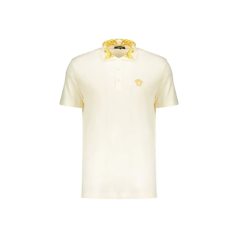 Versace Multicolor Cotton Polo Shirt