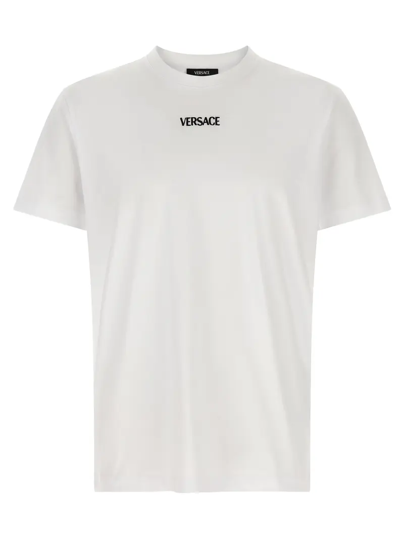 Versace White Cotton T-Shirt