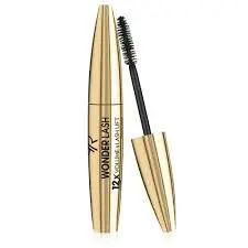 Wonder Lash Mascara 12x volumen y levantamiento de pestañas.
