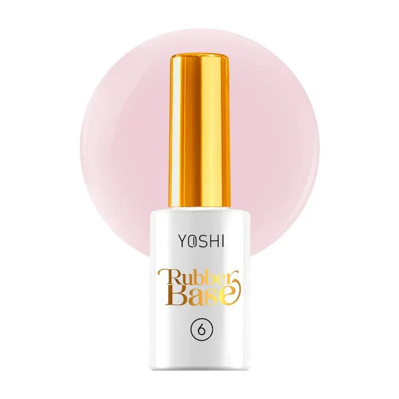 Yoshi Base Rubber nº6 | Base Autonivelante Profesional para Uñas