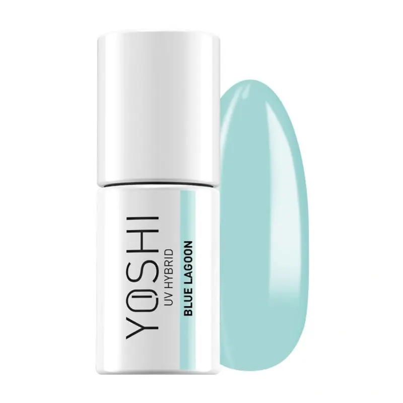 Yoshi Blue Lagoon 824 Esmalte Semipermanente Profesional 6ml | Pastel Paradise Collection